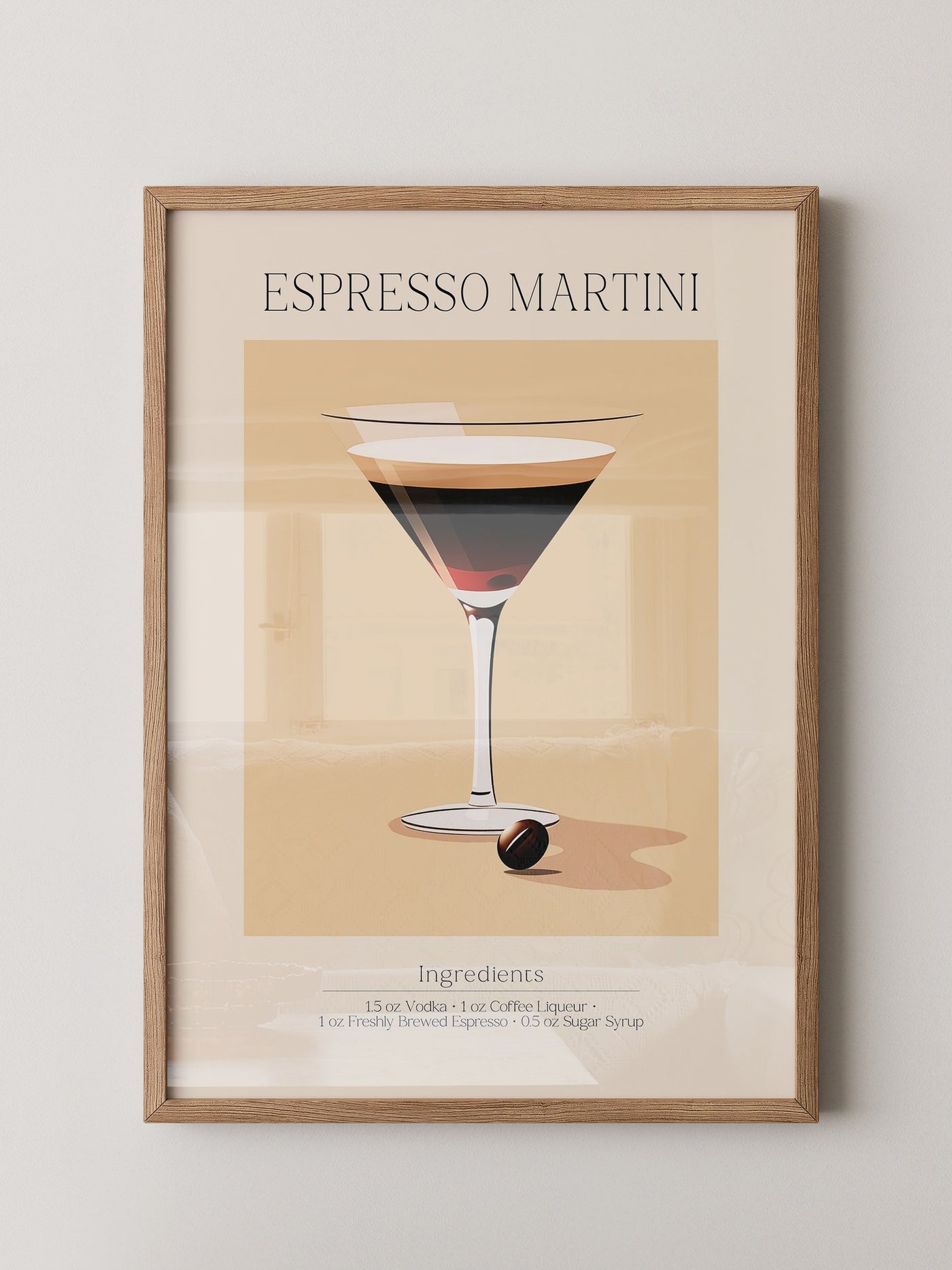Espresso Martini Illustration