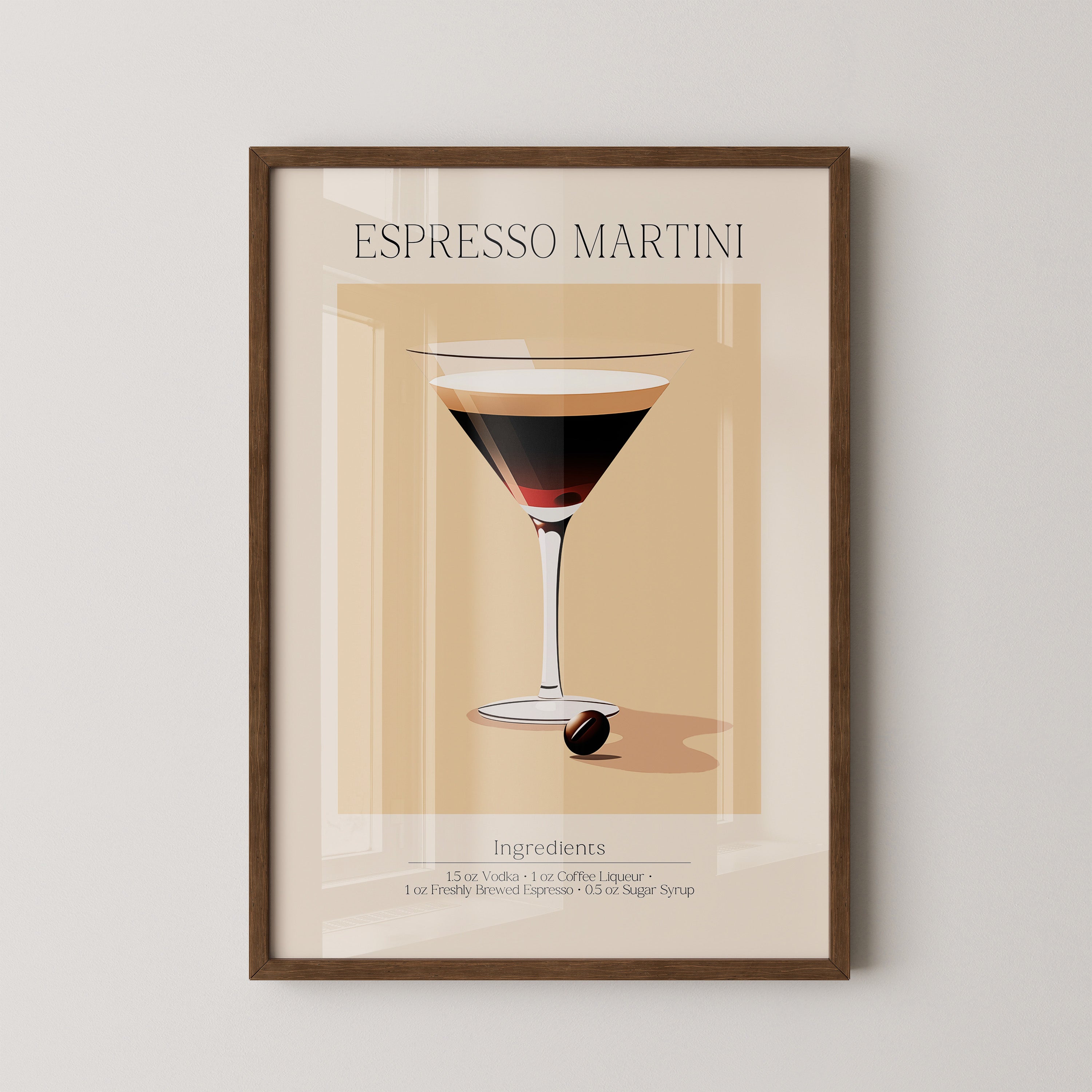Espresso Martini Illustration