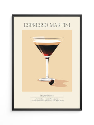 Espresso Martini Illustration