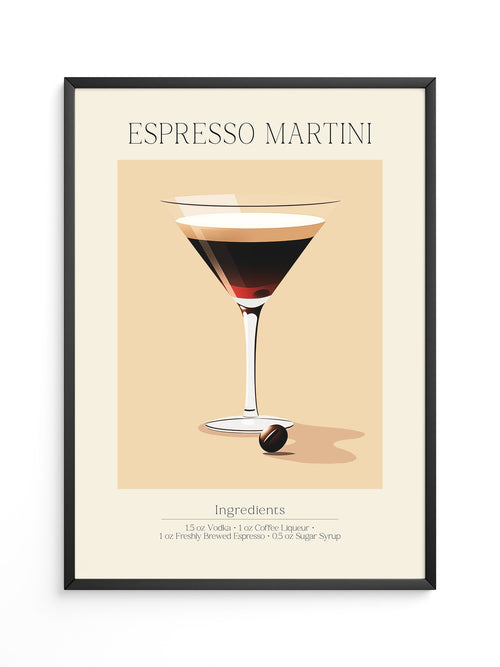 Espresso Martini Illustration