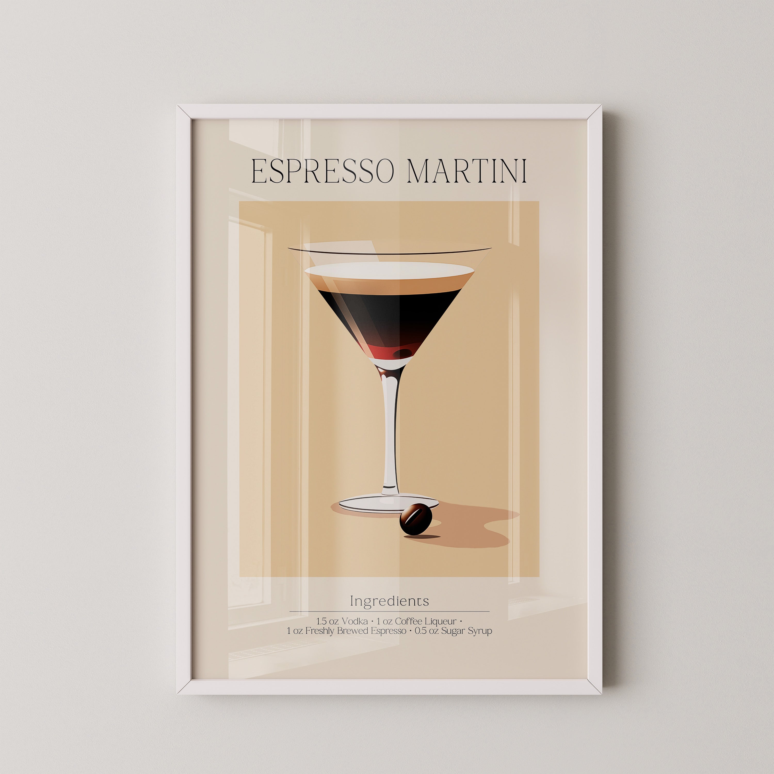 Espresso Martini Illustration