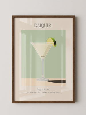 Daiquiri Glas minimalistisch