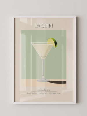 Daiquiri Glas minimalistisch