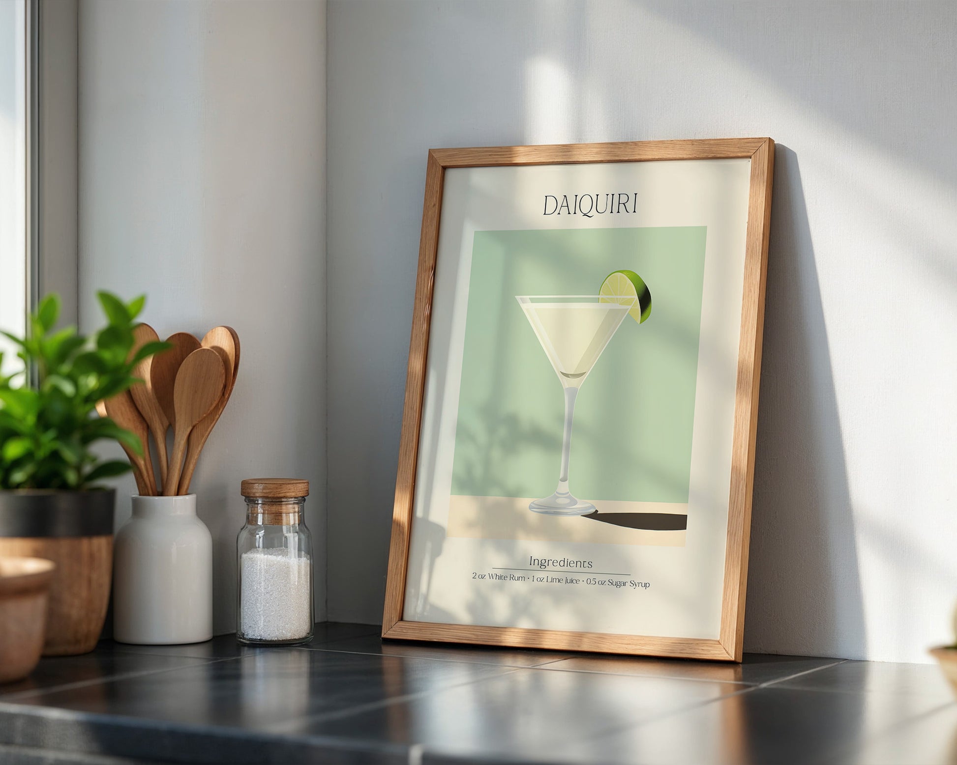 Daiquiri Glas minimalistisch