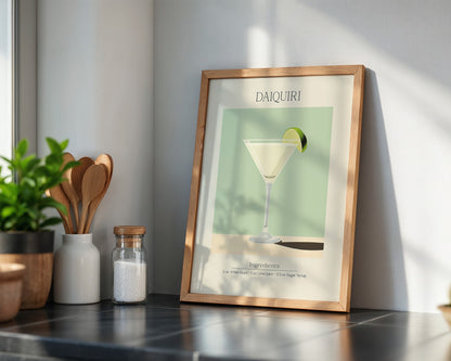 Daiquiri Glas minimalistisch