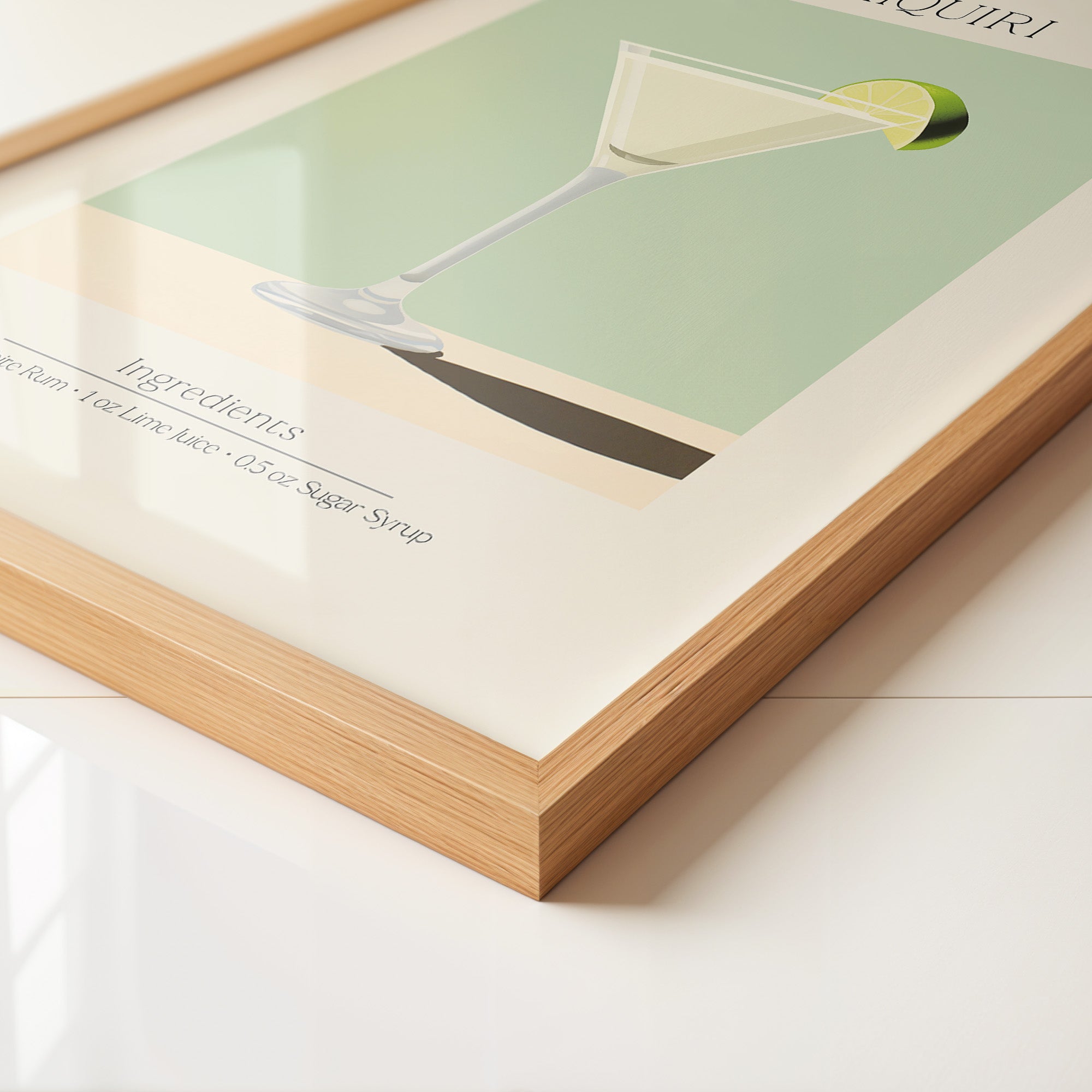 Daiquiri Glas minimalistisch