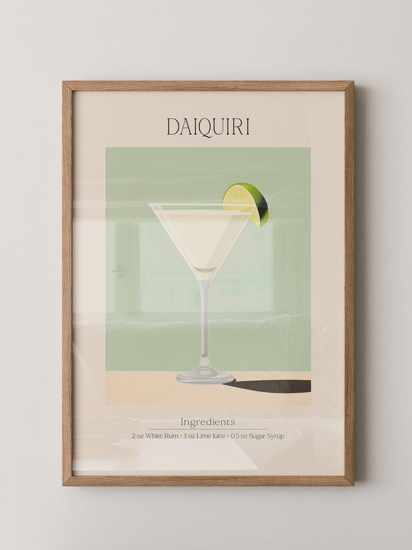 Daiquiri Glas minimalistisch