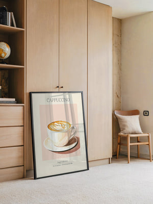 Cappuccino Tasse Retro-Stil