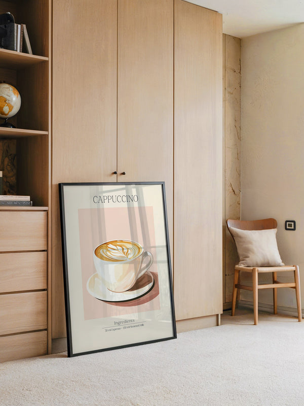 Cappuccino Tasse Retro-Stil