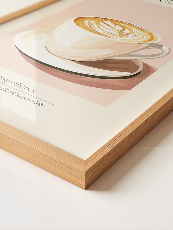 Cappuccino Tasse Retro-Stil