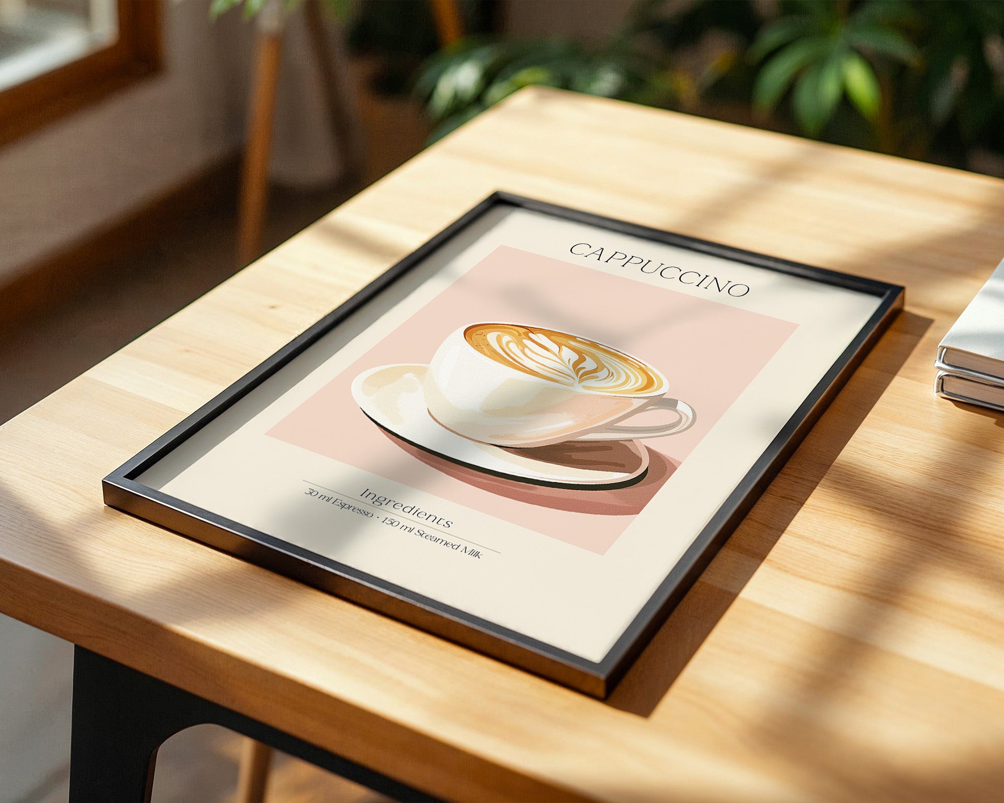 Cappuccino Tasse Retro-Stil