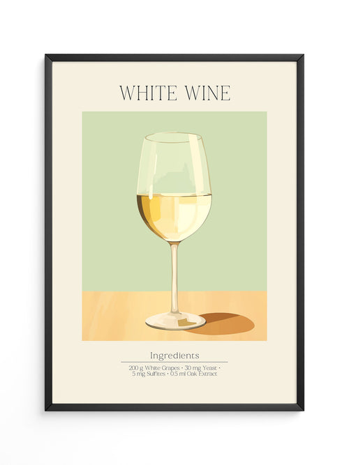 Weinglas Pastellstil