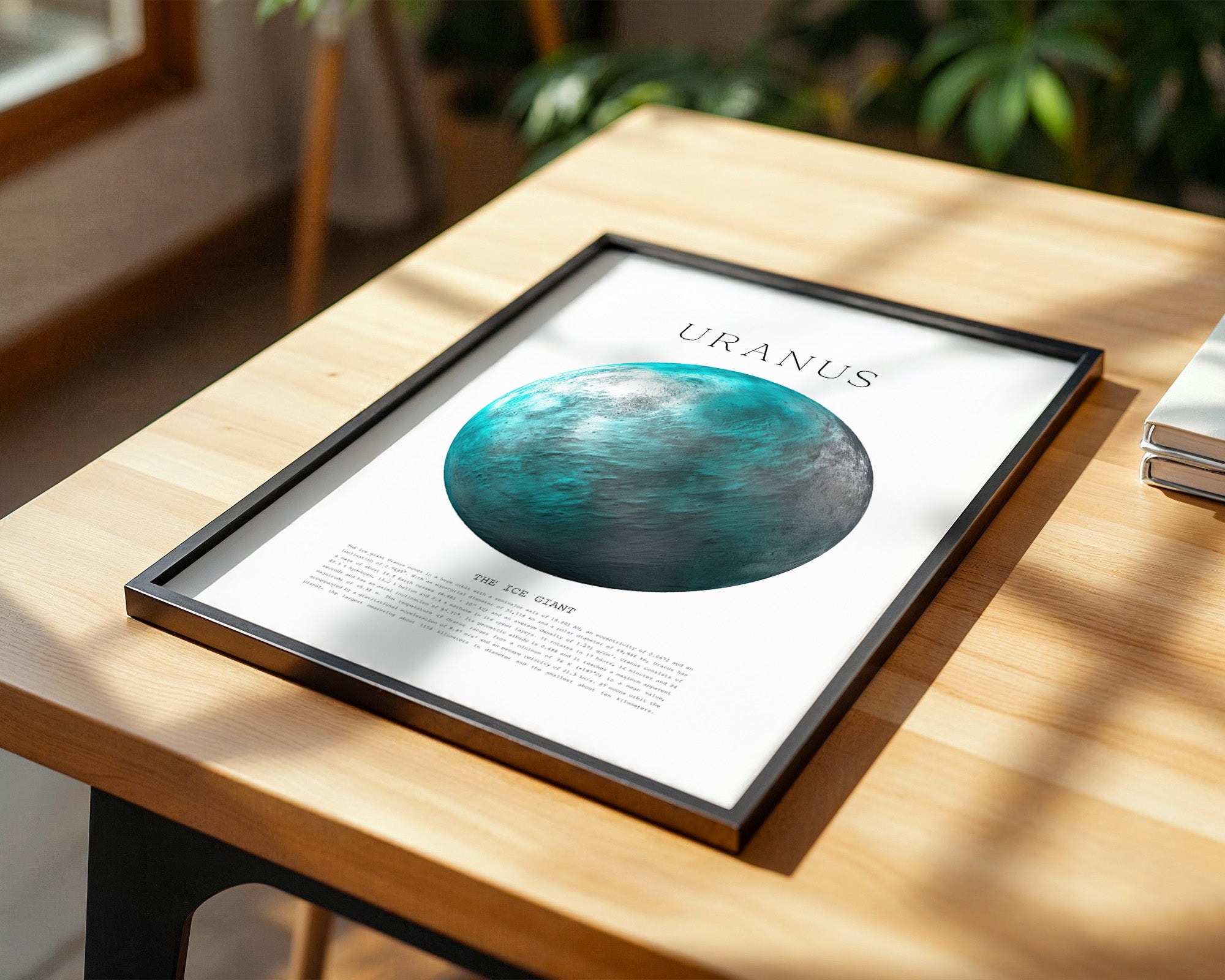 Uranus Eisriese Aquarelloptik