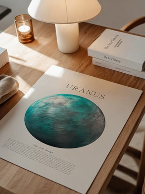 Uranus Eisriese Aquarelloptik