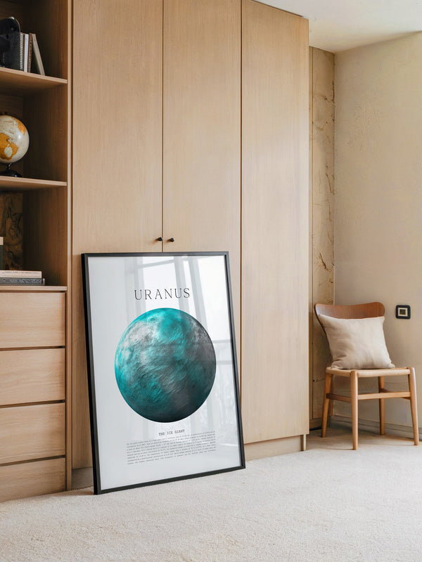 Uranus Eisriese Aquarelloptik