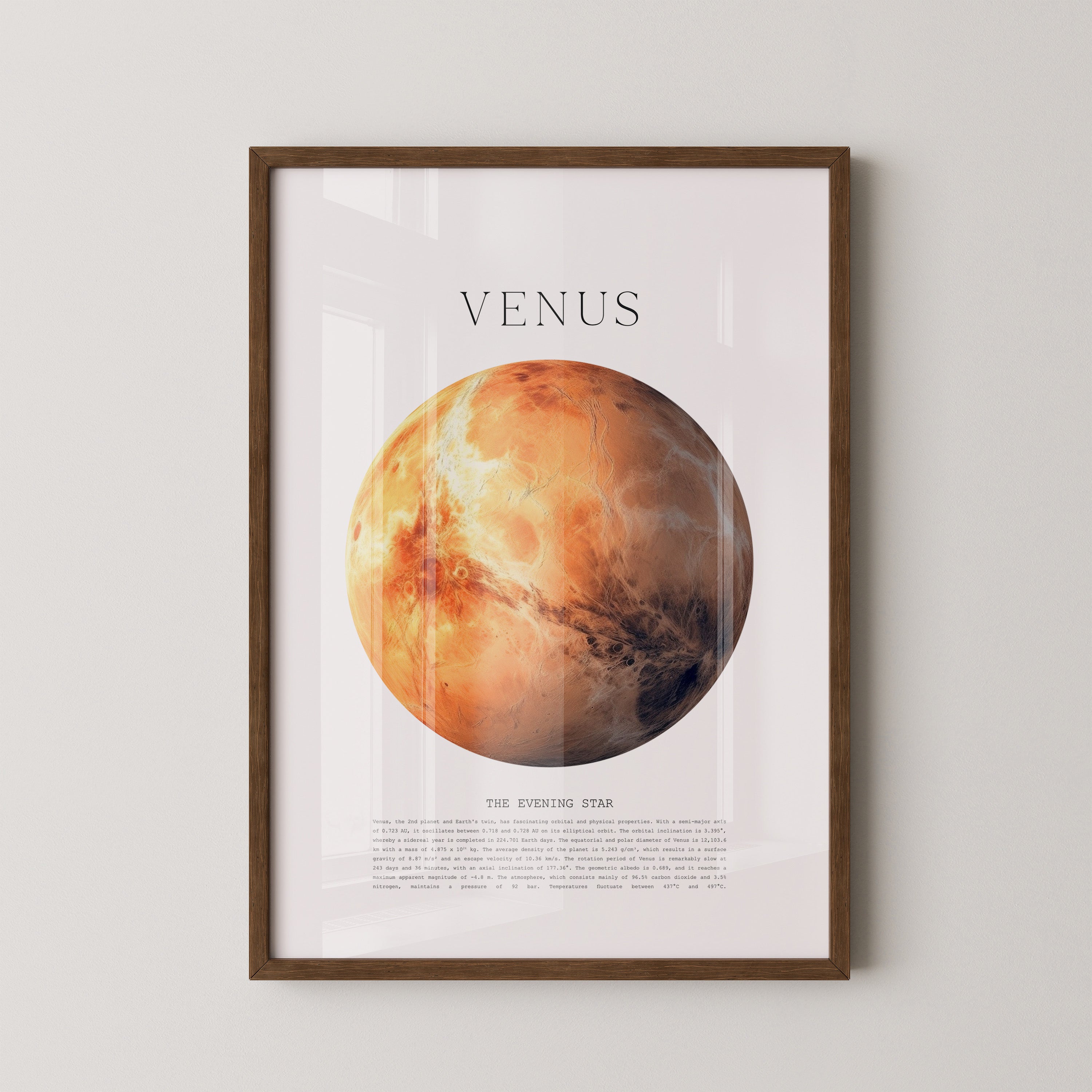 Venus Planetenoberfläche Textur