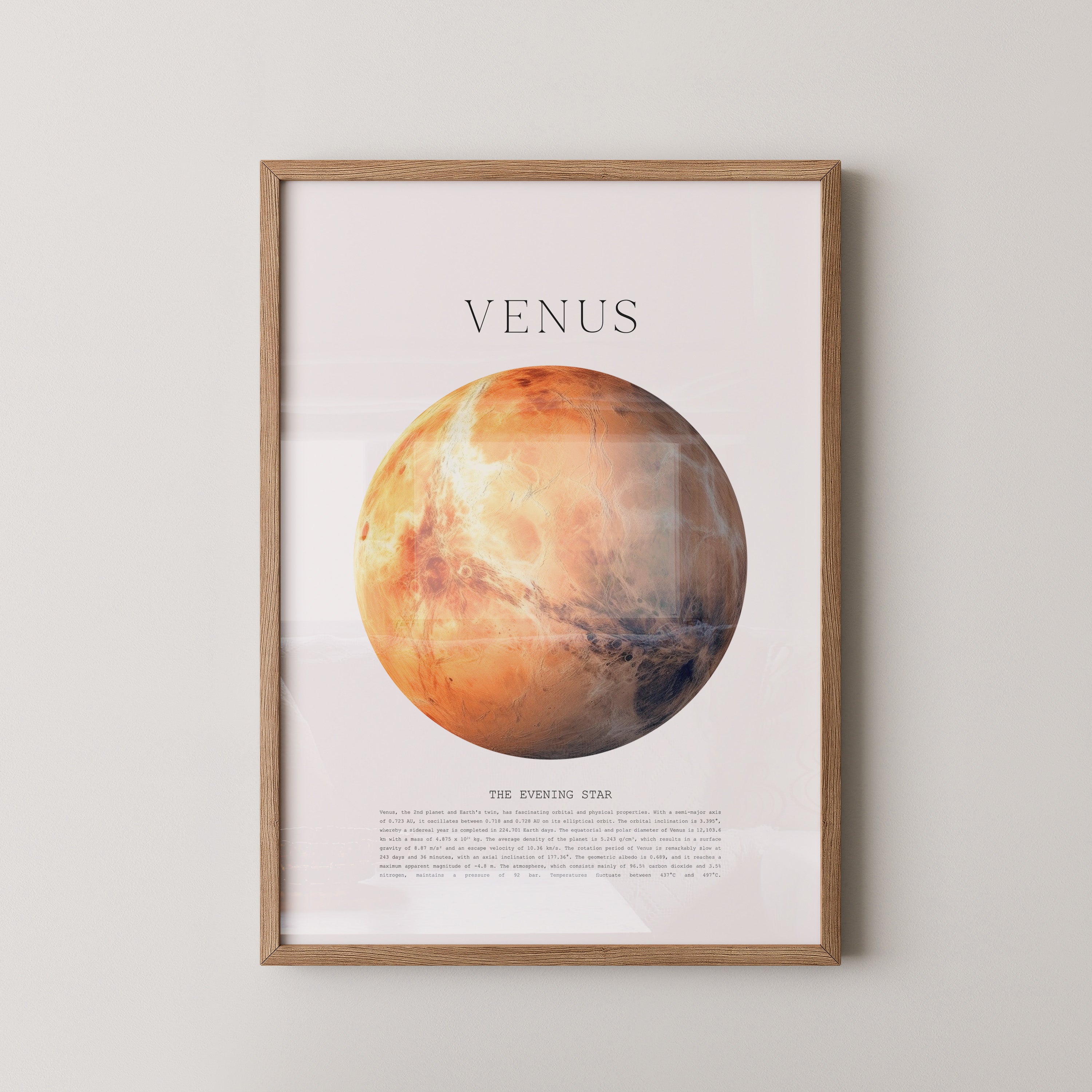 Venus Planetenoberfläche Textur