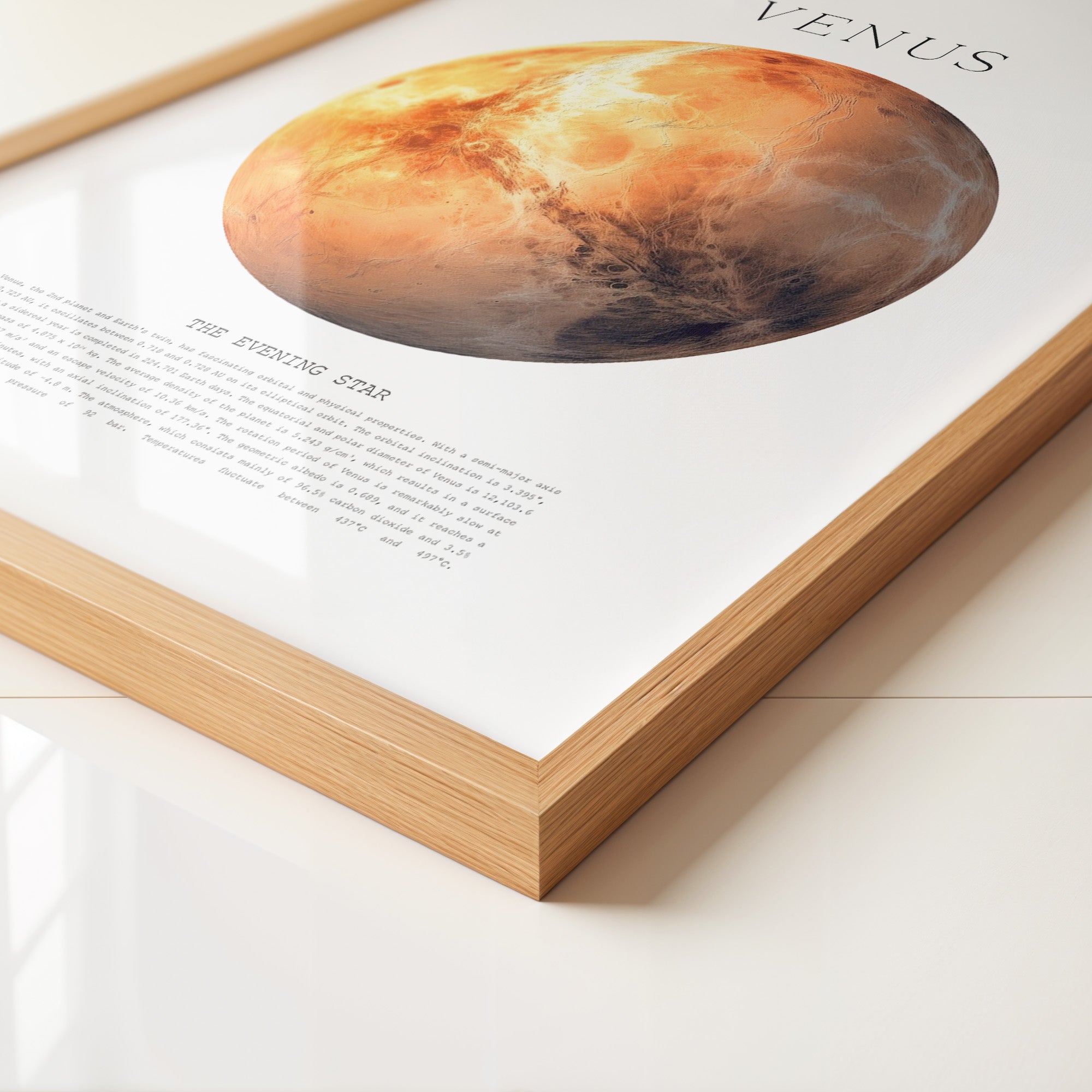 Venus Planetenoberfläche Textur