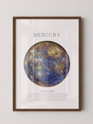 Merkur Planet Farbenvielfalt