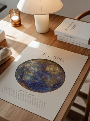 Merkur Planet Farbenvielfalt