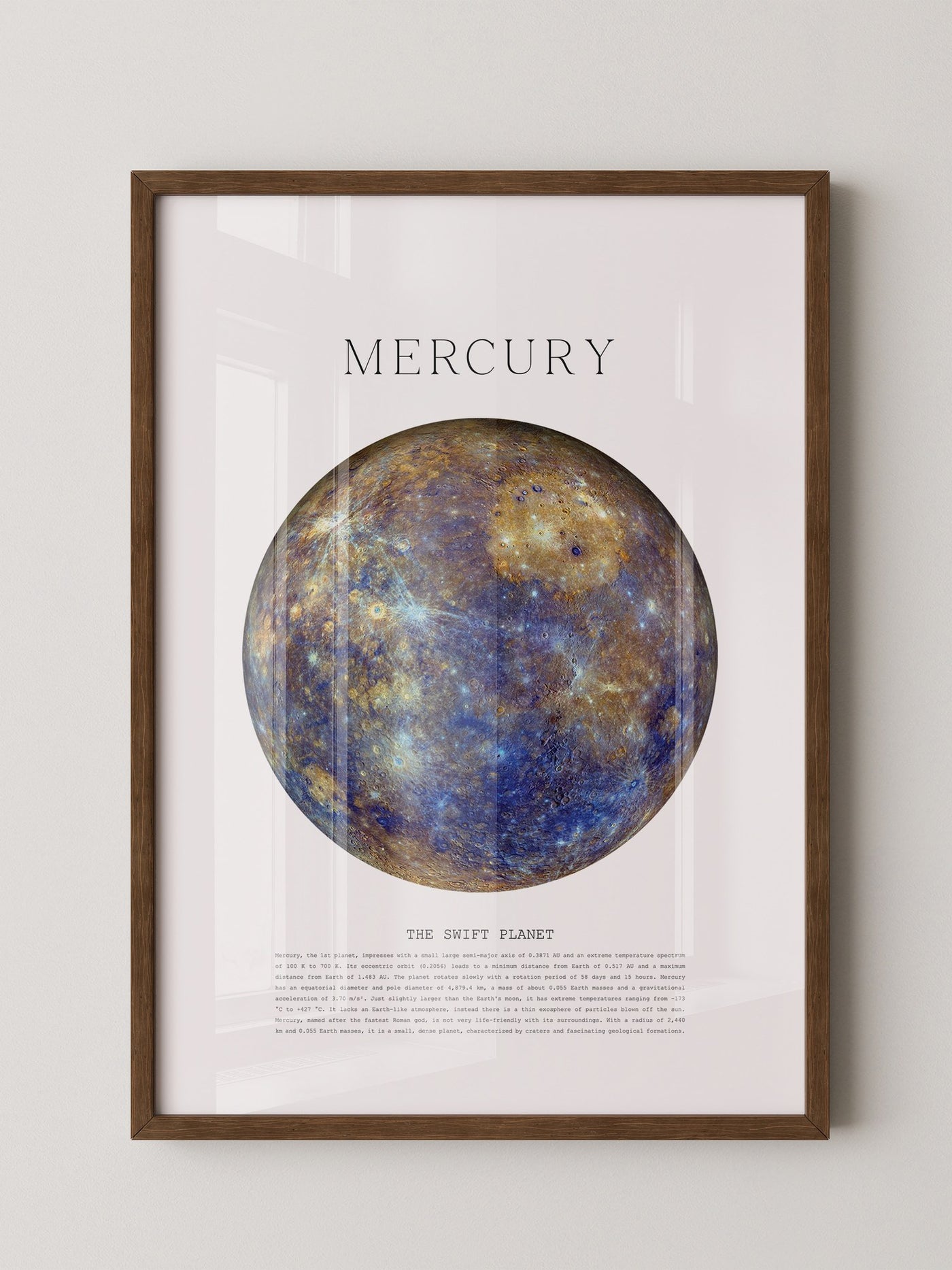 Merkur Planet Farbenvielfalt