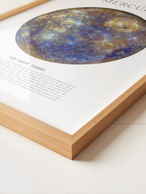 Merkur Planet Farbenvielfalt