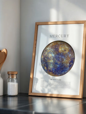 Merkur Planet Farbenvielfalt