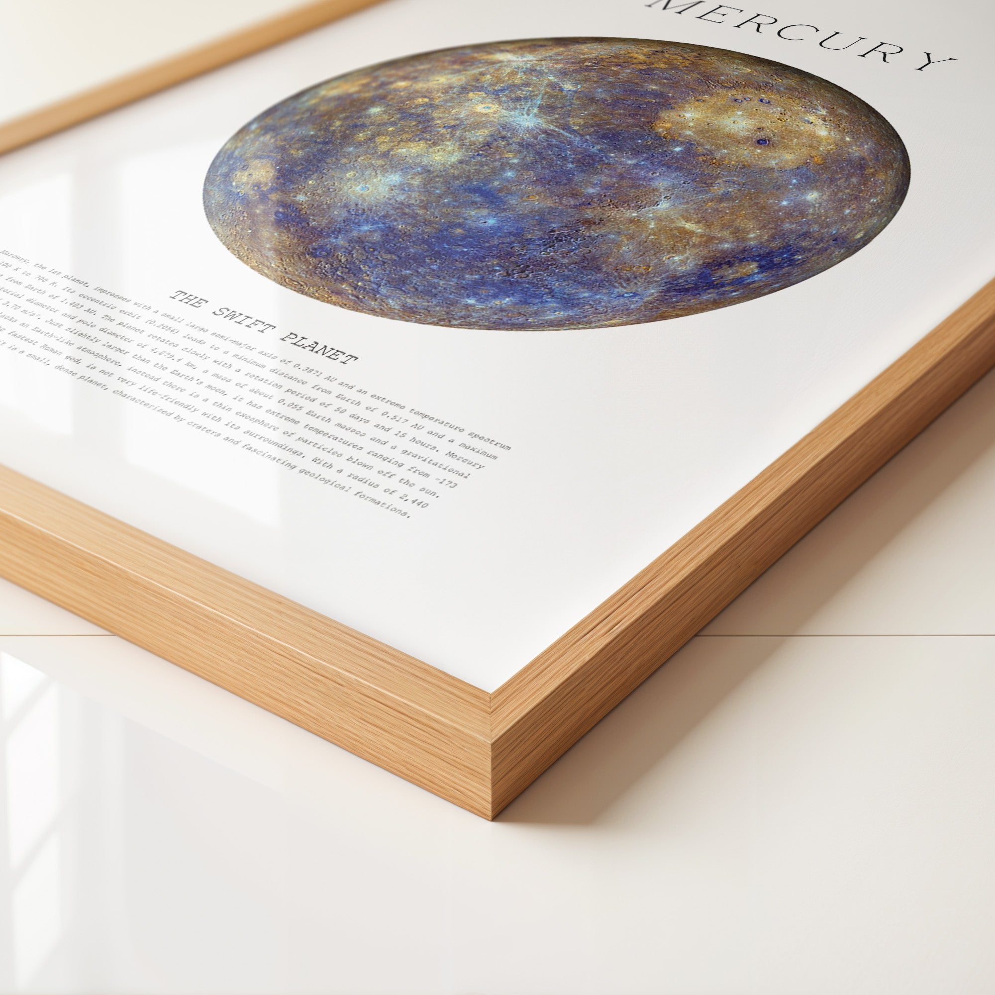 Merkur Planet Farbenvielfalt