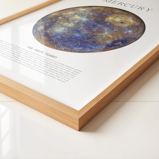 Merkur Planet Farbenvielfalt