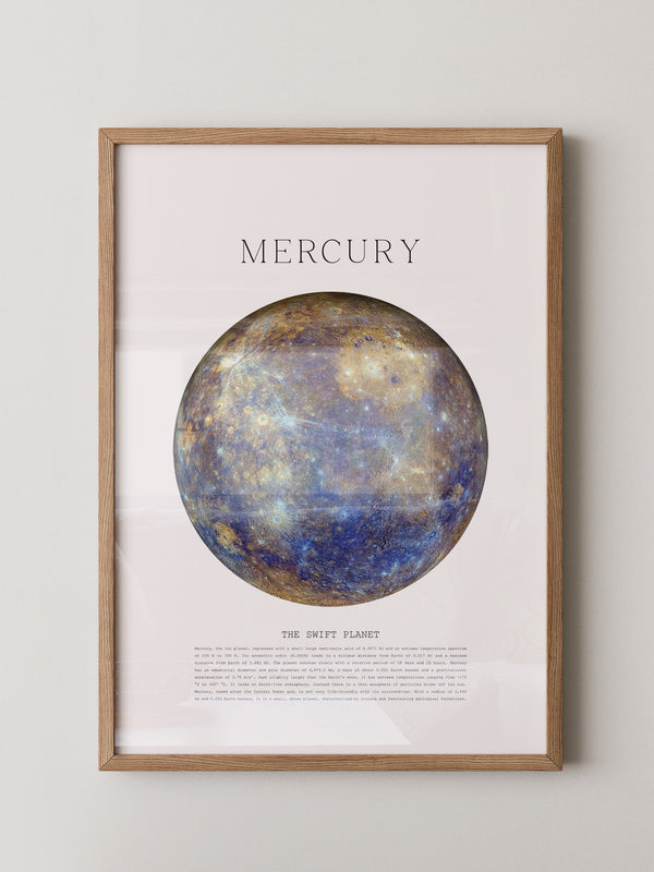 Merkur Planet Farbenvielfalt