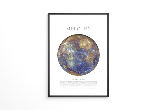 Merkur Planet Farbenvielfalt