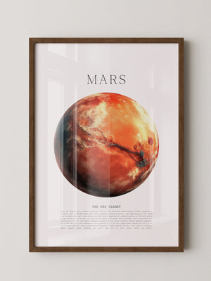 Mars Oberfläche Rotton