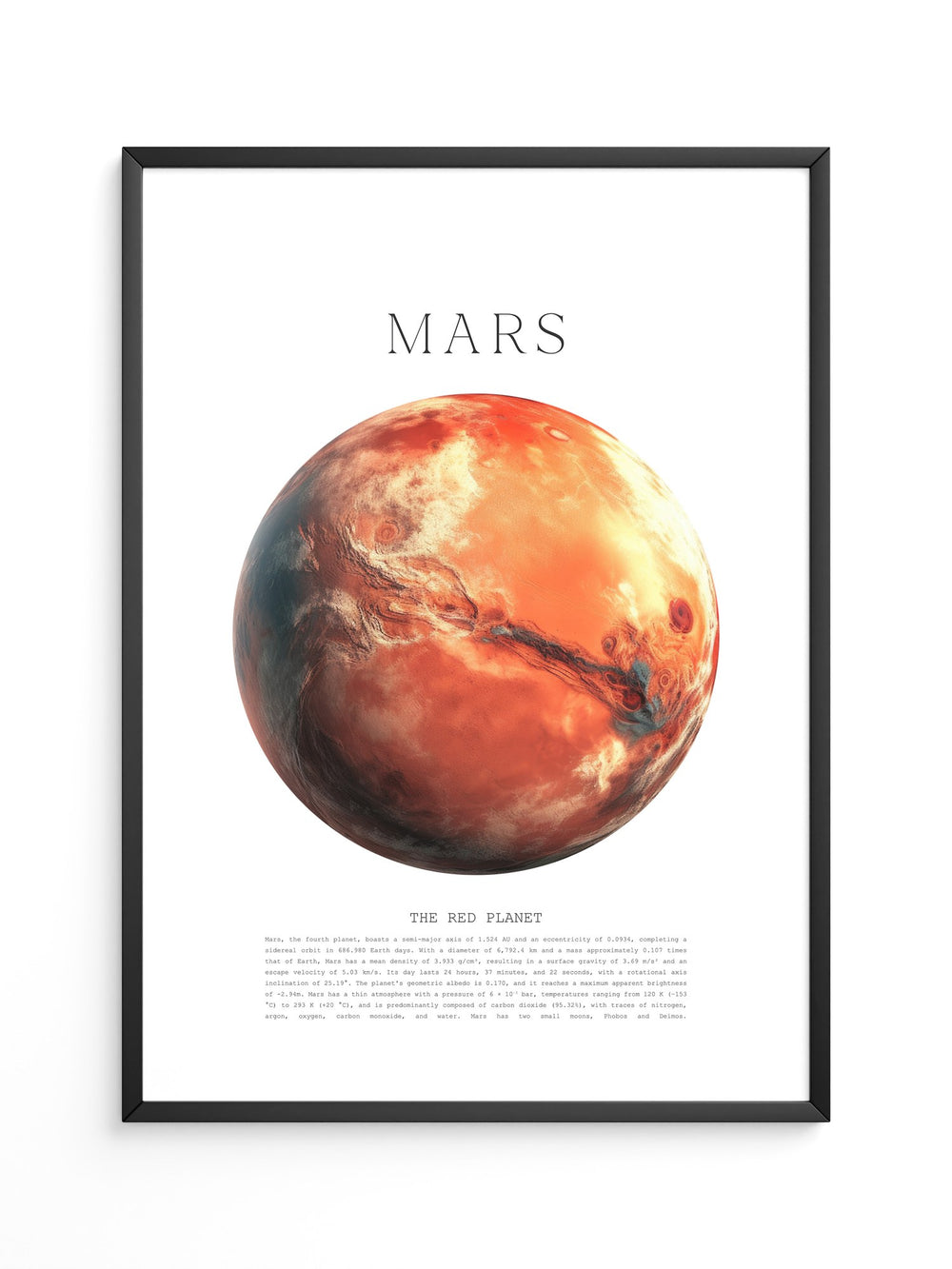 Mars Oberfläche Rotton