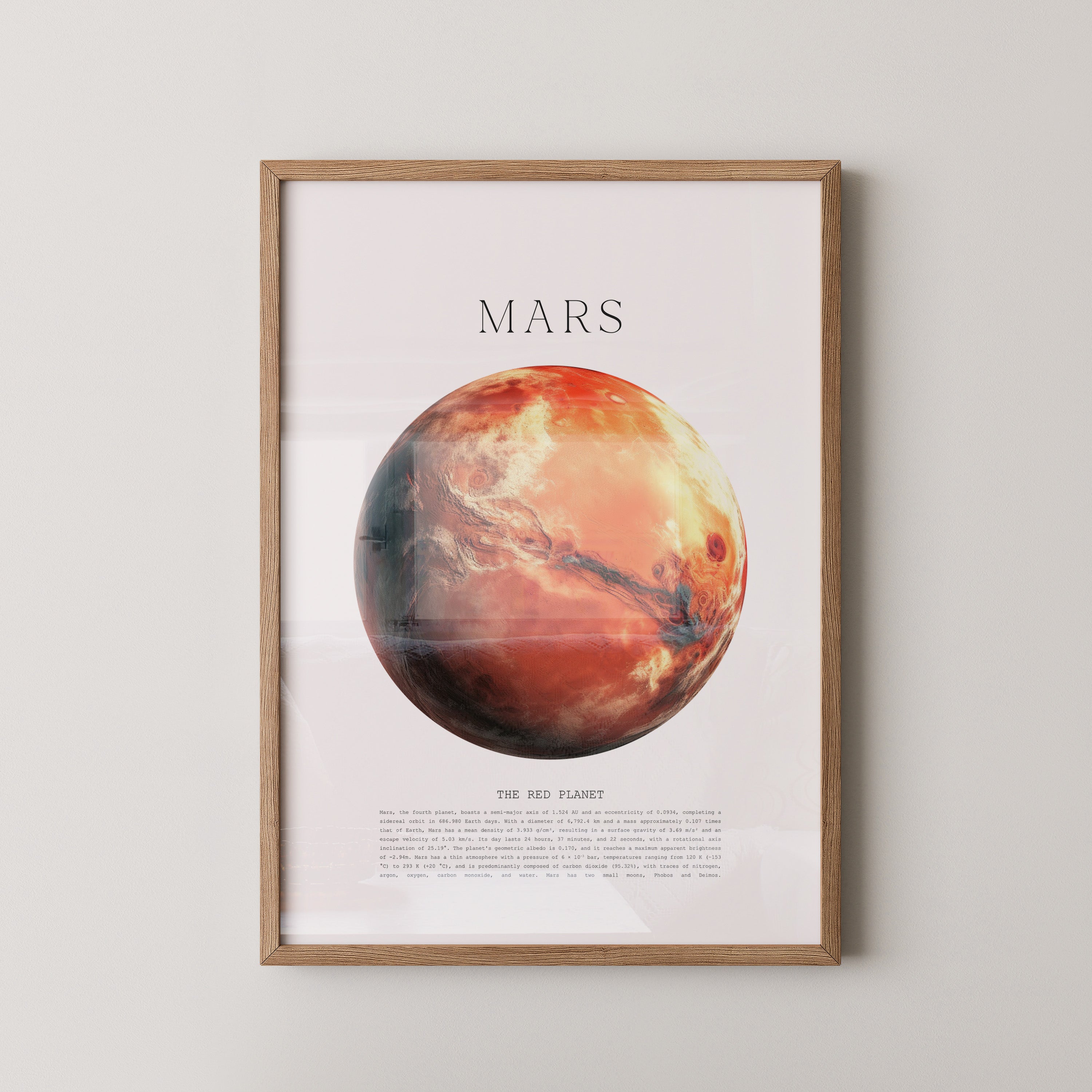 Mars Oberfläche Rotton