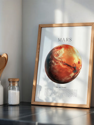 Mars Oberfläche Rotton