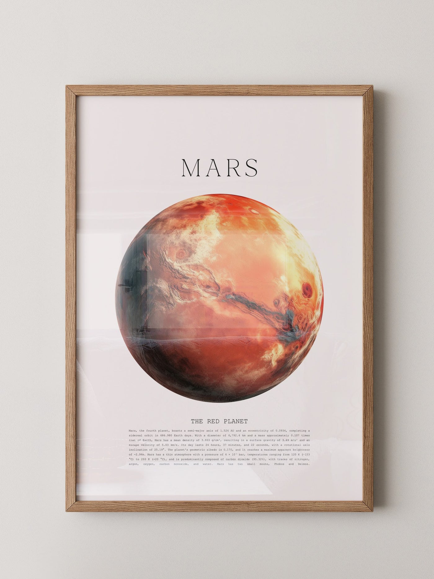 Mars Oberfläche Rotton