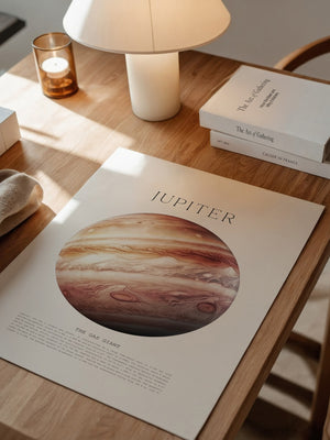 Jupiter Gasplanet Rotbraun