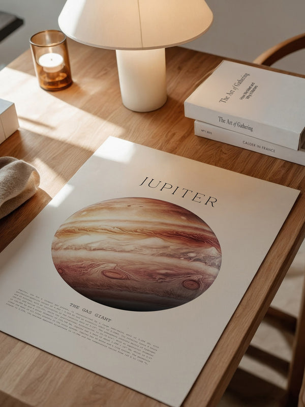 Jupiter Gasplanet Rotbraun