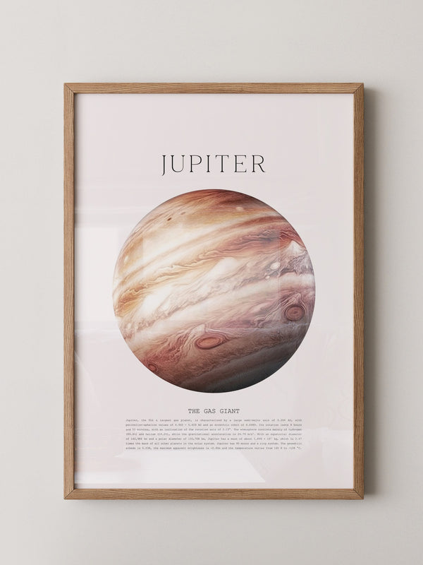 Jupiter Gasplanet Rotbraun