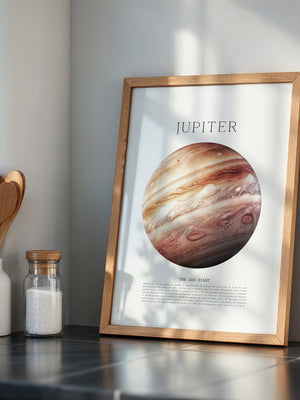 Jupiter Gasplanet Rotbraun