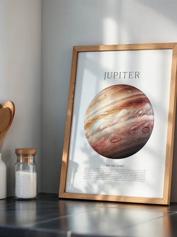 Jupiter Gasplanet Rotbraun