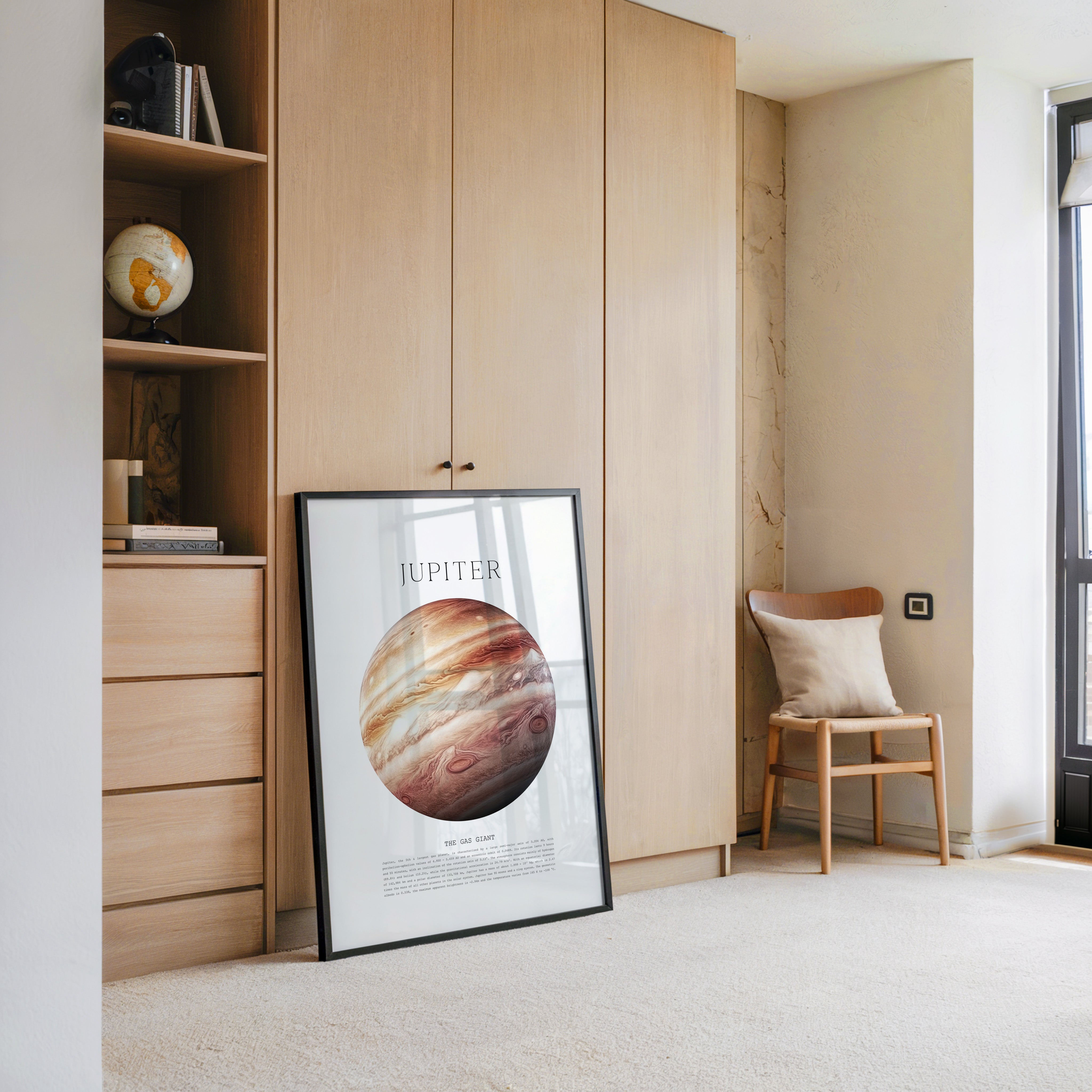 Jupiter Gasplanet Rotbraun