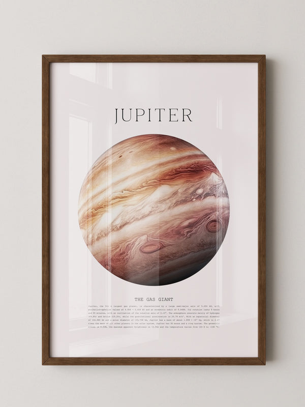Jupiter Gasplanet Rotbraun