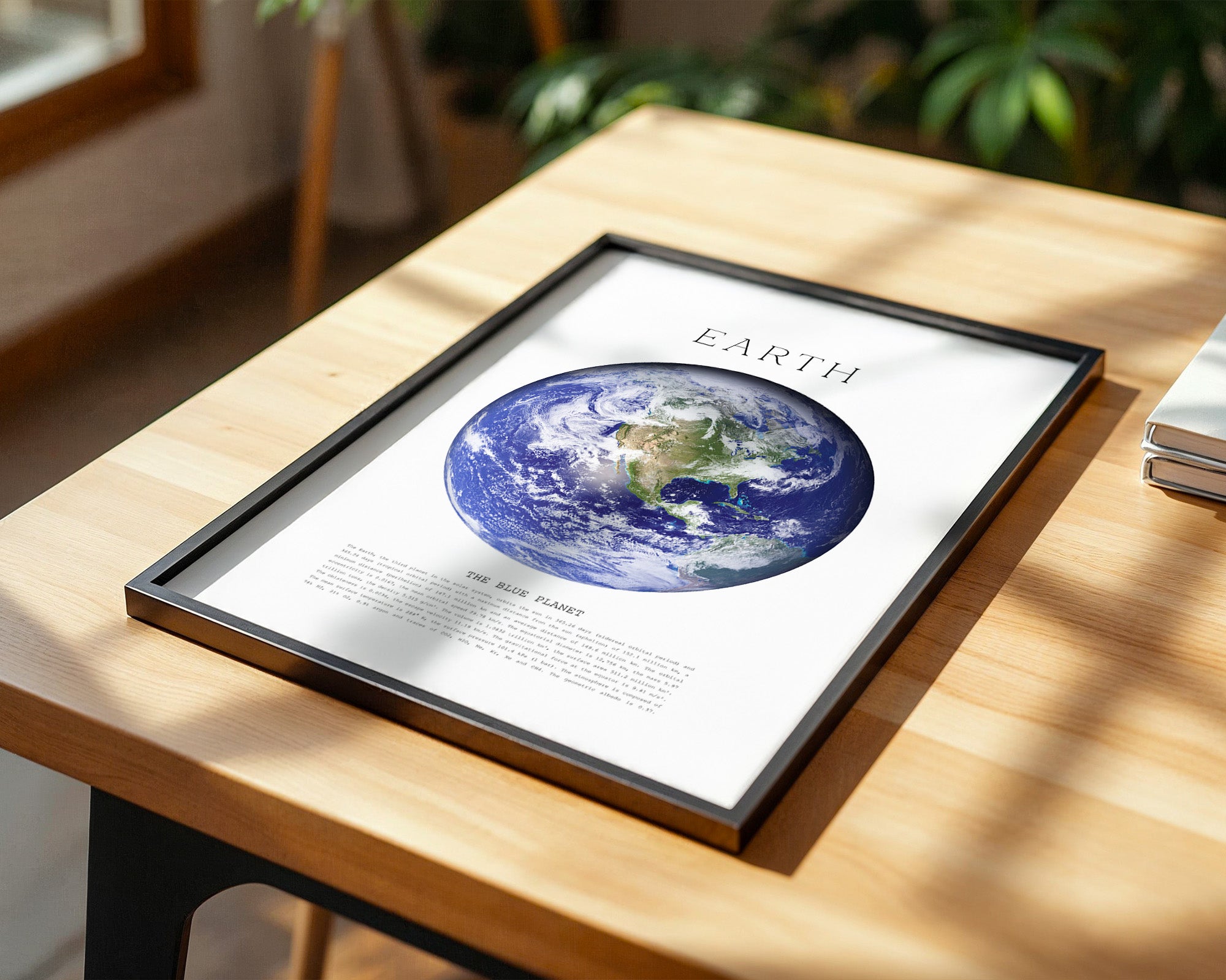 Erde Weltraumperspektive klar