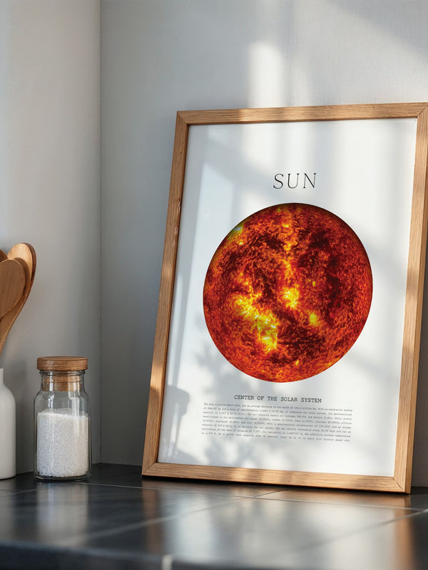 Sonne leuchtend feurig
