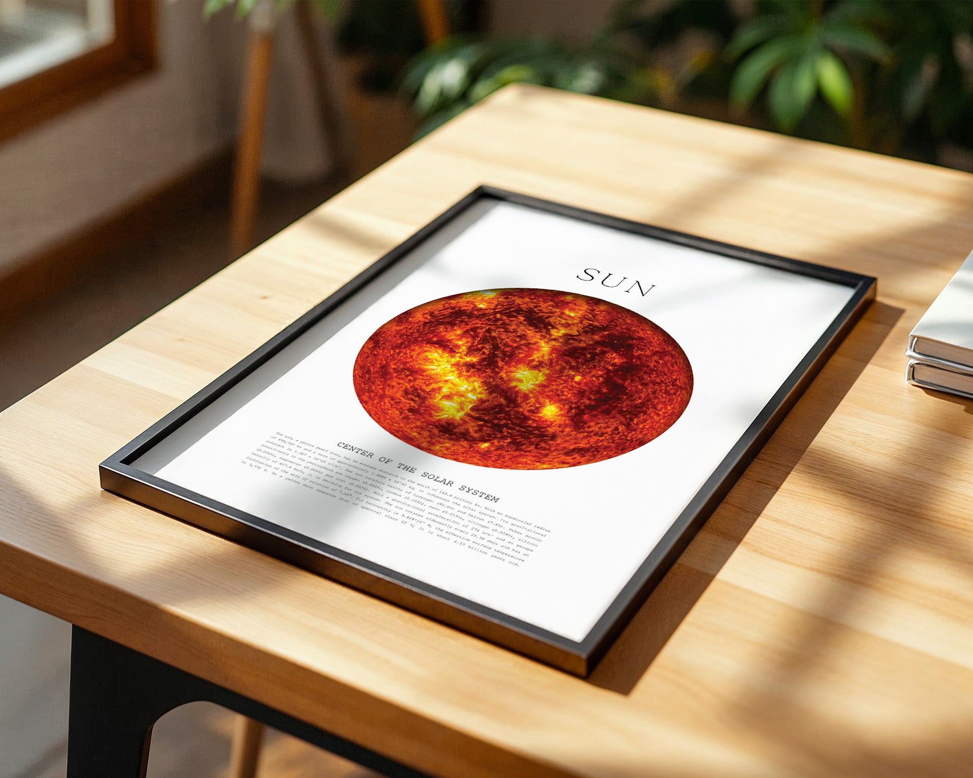 Sonne leuchtend feurig