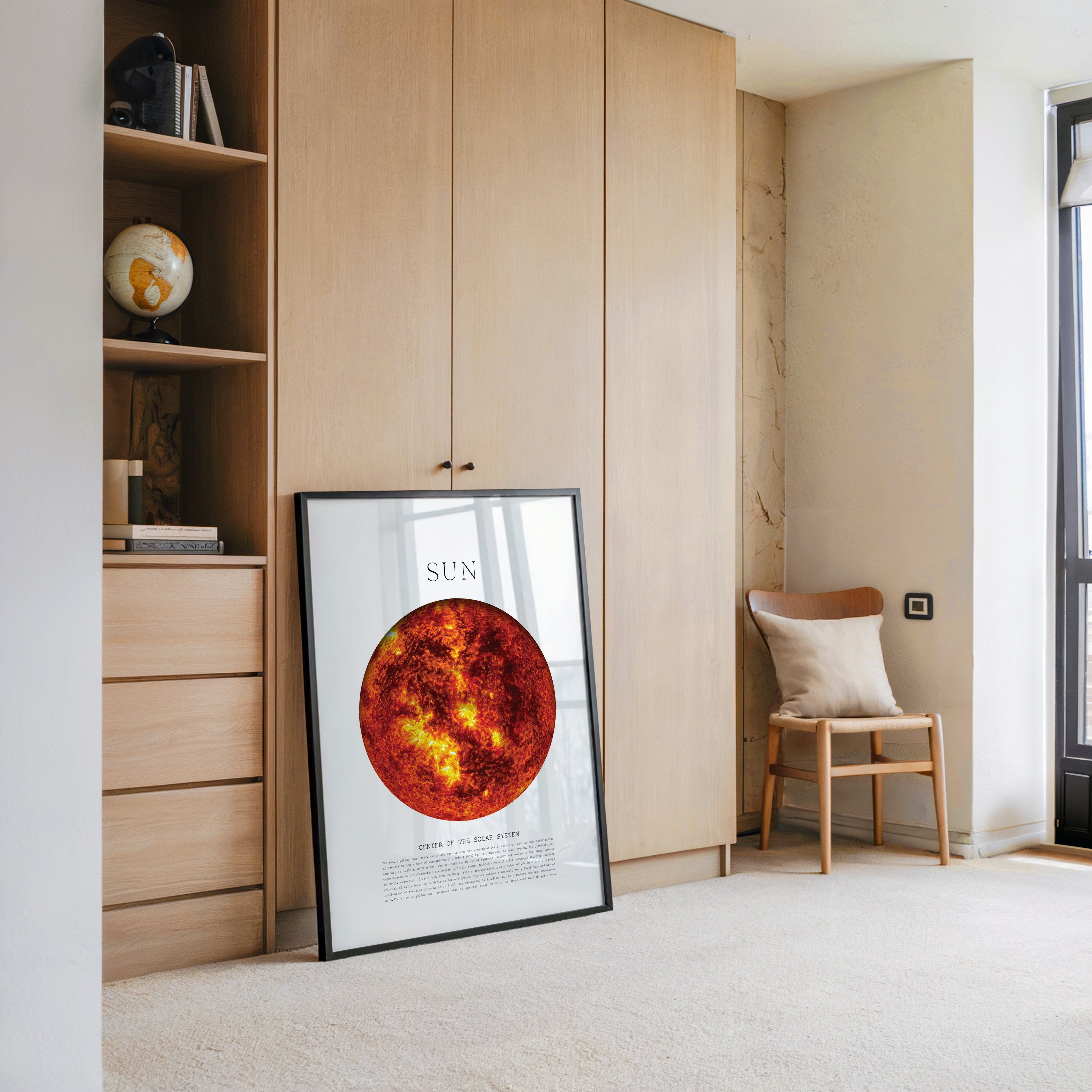 Sonne leuchtend feurig