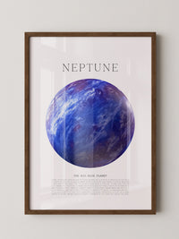 Neptun Kugel Blaues Universum
