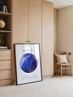Neptun Kugel Blaues Universum