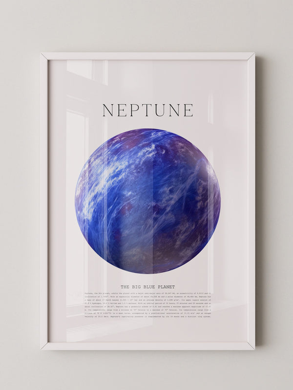 Neptun Kugel Blaues Universum